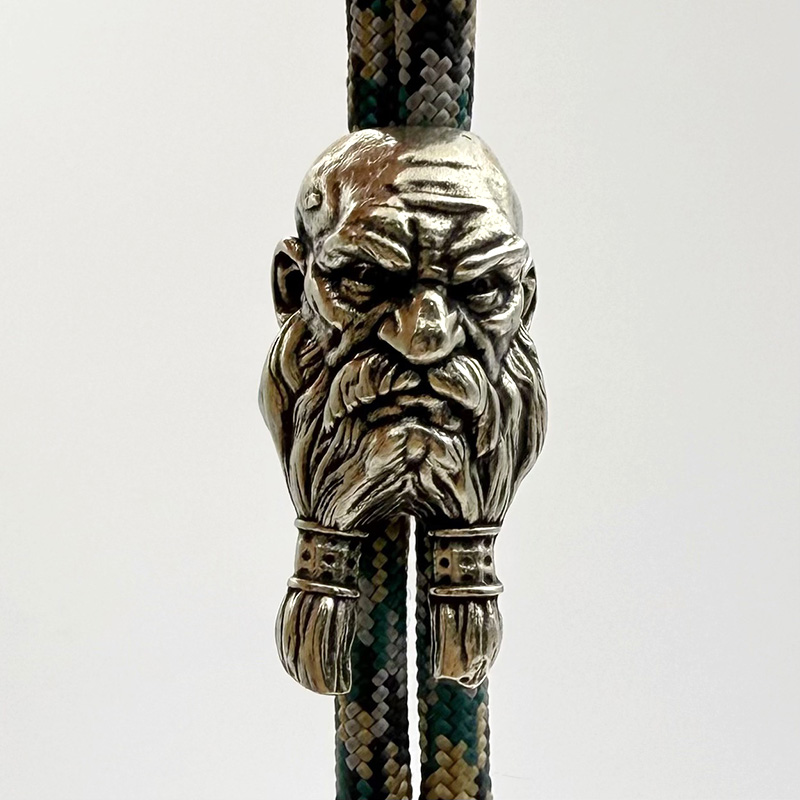 Paracord Survival Bracelet - Perline di coltello da uomo anziano