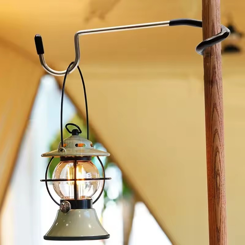 Outdoor Hunting Tent - Ganci Porta Lampada in Acciaio Inox,