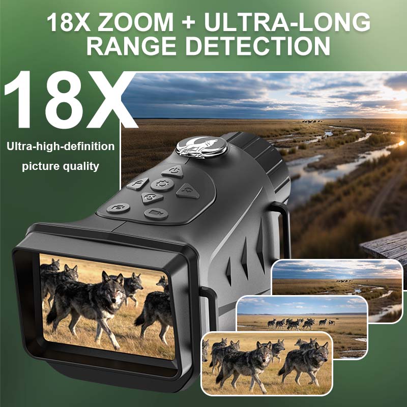 Outdoor Hunting Videos - ZIYOUHU NV380 Monocolo con Visione Notturna