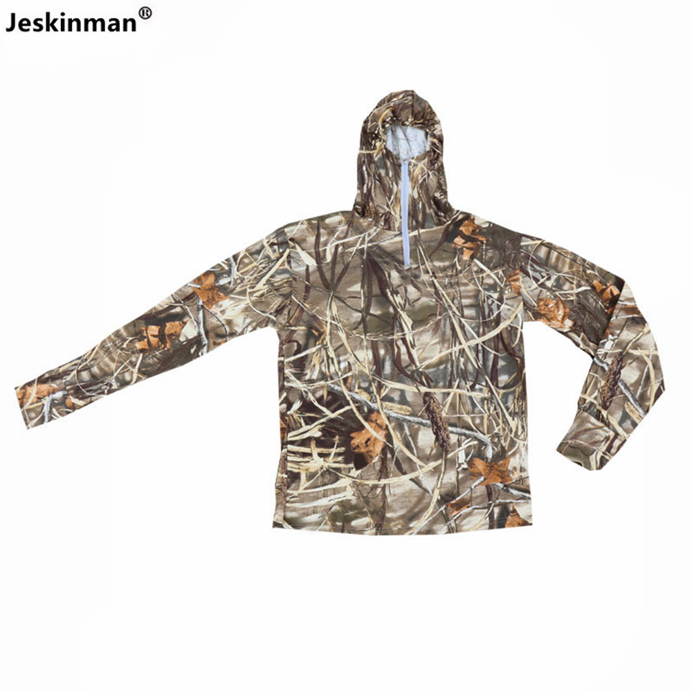 Hunting Outdoor Shows - Giacca da pesca con cappuccio da