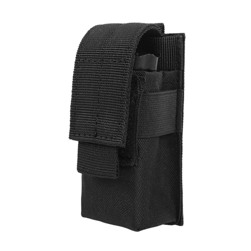 Outdoor Hunting Magazines - Portacaricatore singolo tattico Molle 9mm, Porta