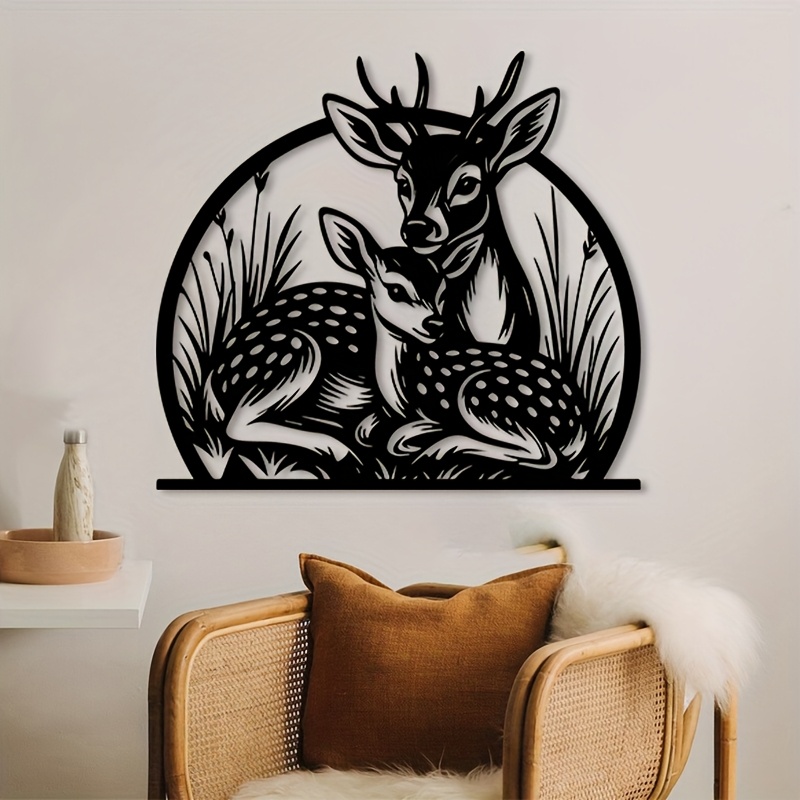 Hunting Outdoor Brand - Scultura da Parete 3D in Ferro