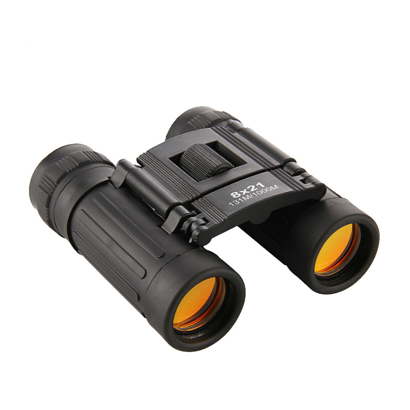 Hunting Outdoor Shows - Binocolo potente 8X21 HD 1000M Mini