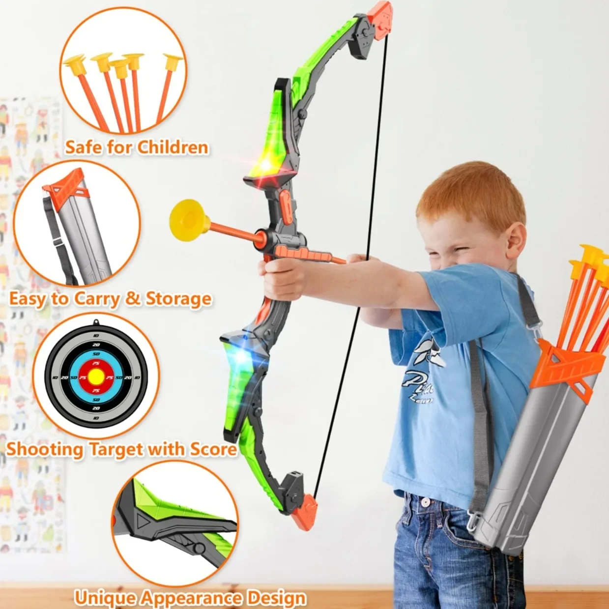 Arco e frecce per bambini Tiro - Outdoor Hunting Games For Kids recensione e prezzo