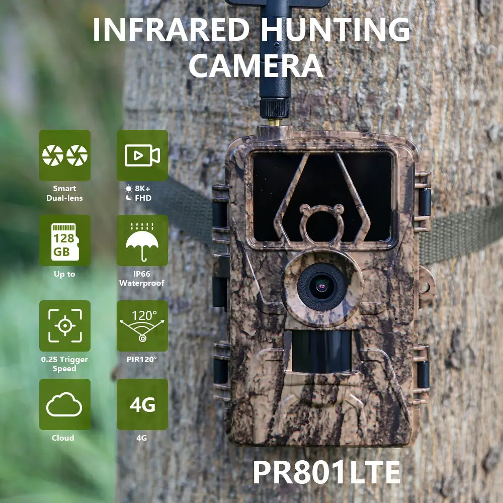 1 pz HD8K telecamera a infraro - Outdoor Hunting Videos recensione e prezzo