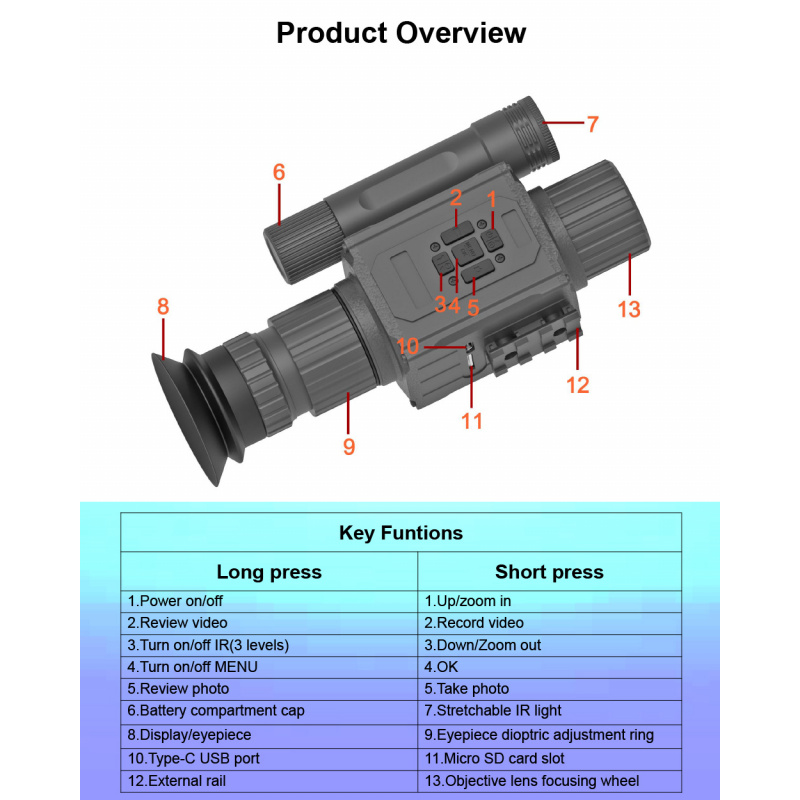 Dispositivo per Visione Nottur - Outdoor Hunting Videos recensione e prezzo