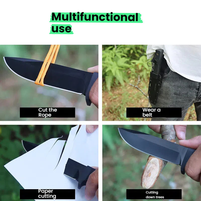 Nuovo coltello da campeggio a  - Hunting Knife Outdoor Edge recensione e prezzo