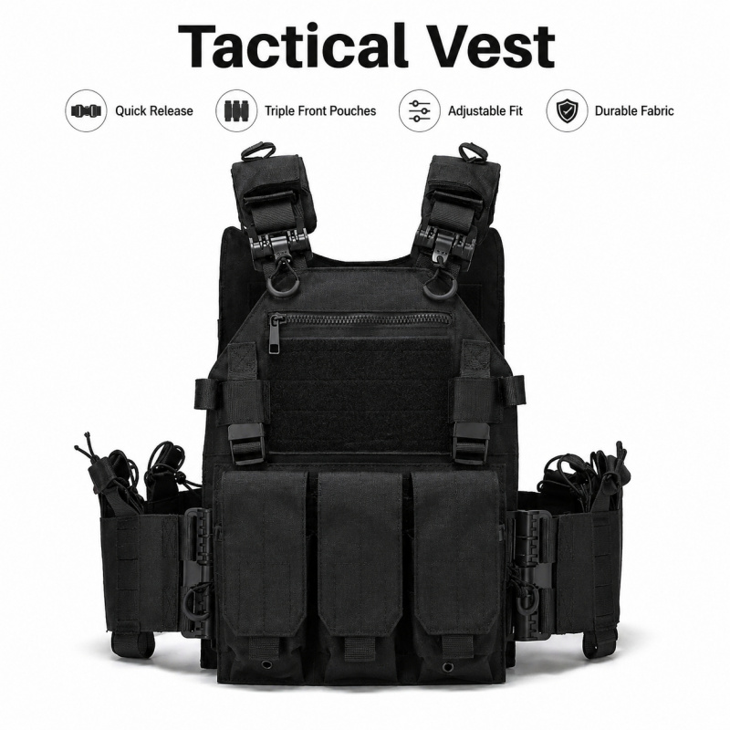 Gilet Tattico in Poliestere co - Outdoor Hunting Magazines recensione e prezzo