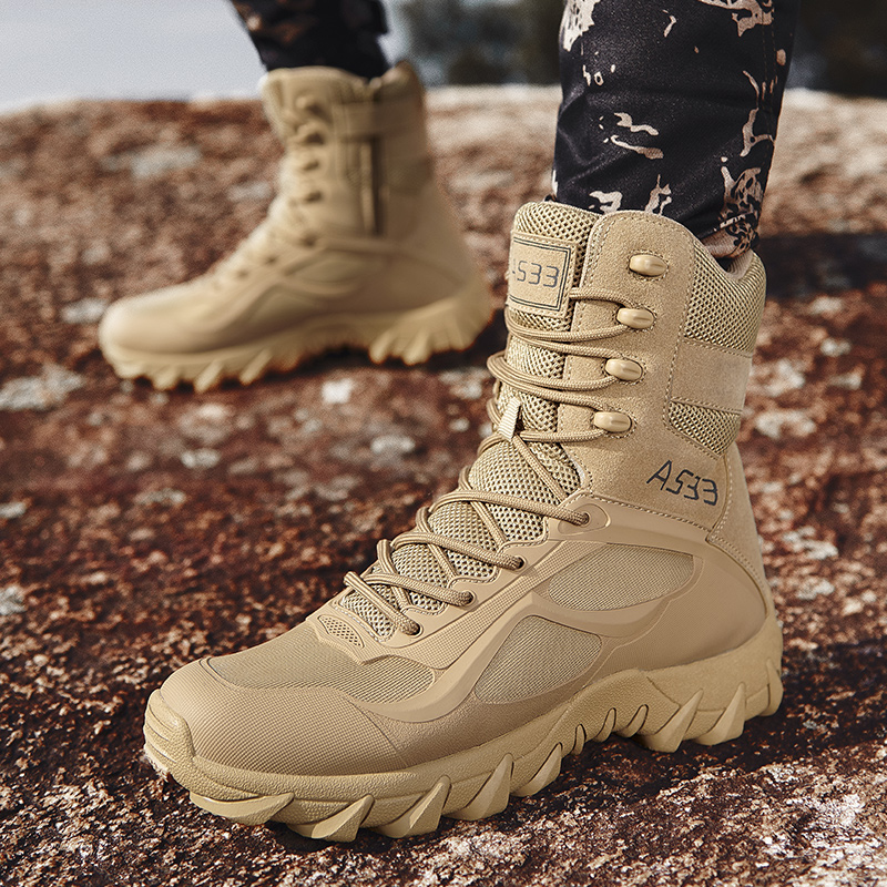 Nuovi uomini stivali di pelle  - Hunting Outdoor Brand recensione e prezzo