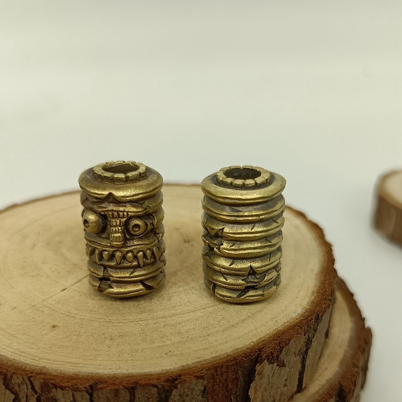 Grin lantern Face Brass Knife  - Paracord Survival Bracelet recensione e prezzo