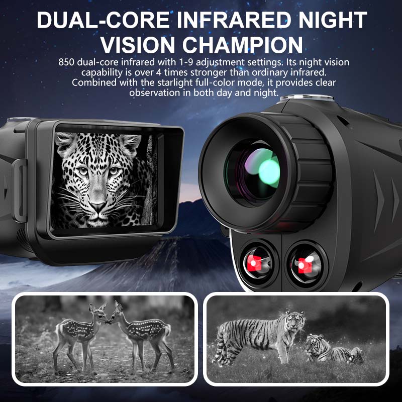 ZIYOUHU NV380 Monocolo con Vis - Outdoor Hunting Videos recensione e prezzo