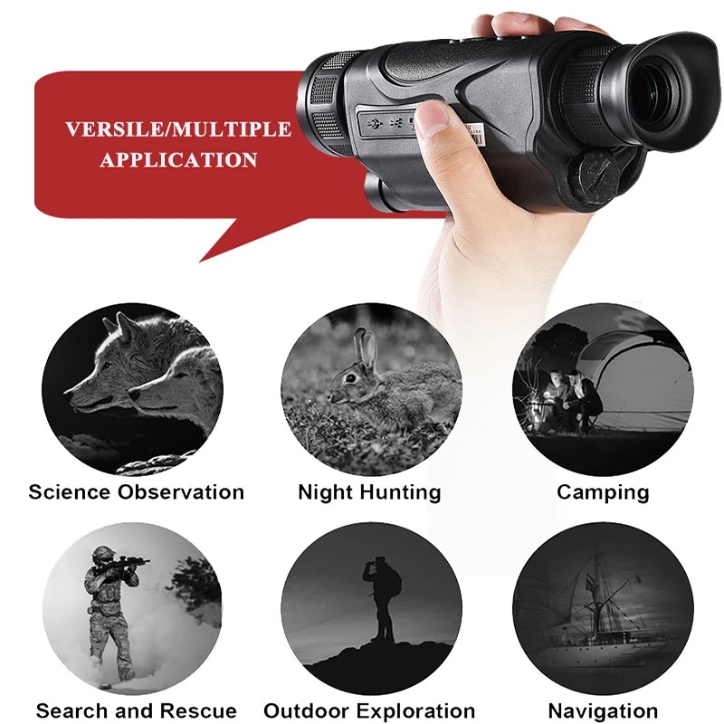 Telecamera monoculare per visi - Outdoor Hunting Videos recensione e prezzo