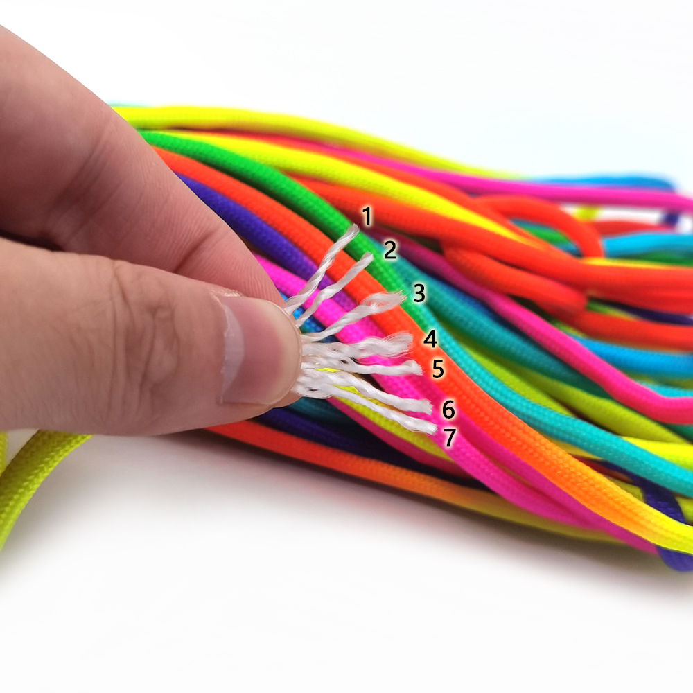 31 metri 4mm colori arcobaleno - Paracord Survival Bracelet recensione e prezzo