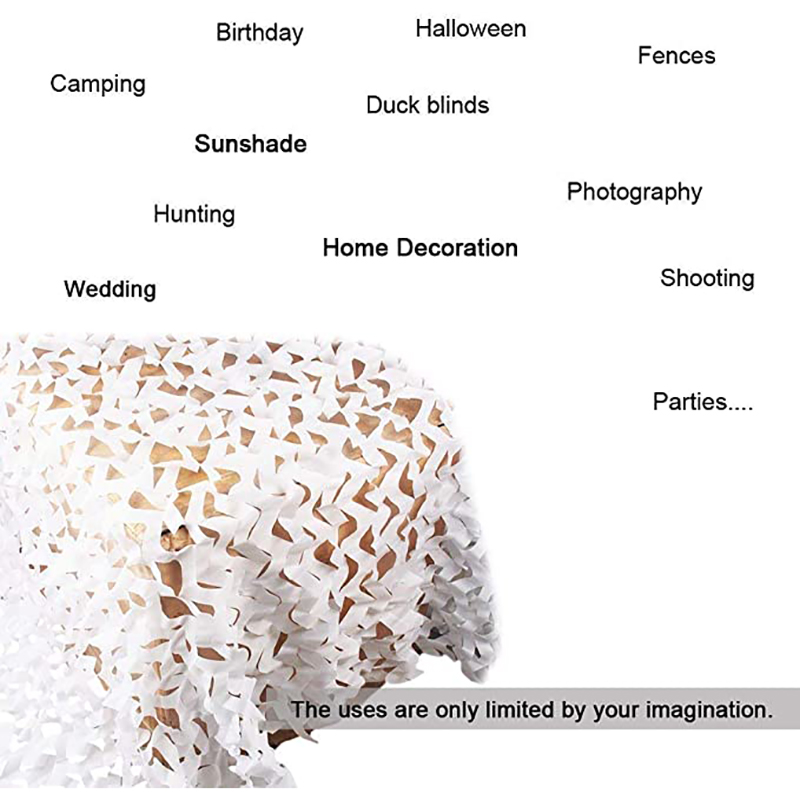 Rete mimetica bianca 1.5Mx2 3  - Outdoor Hunting Tent recensione e prezzo